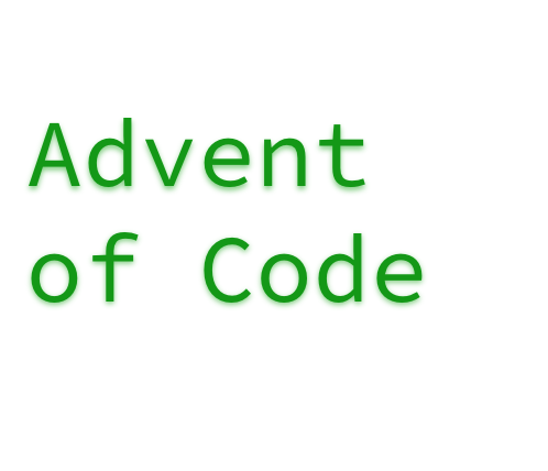 Advent of code logo light
